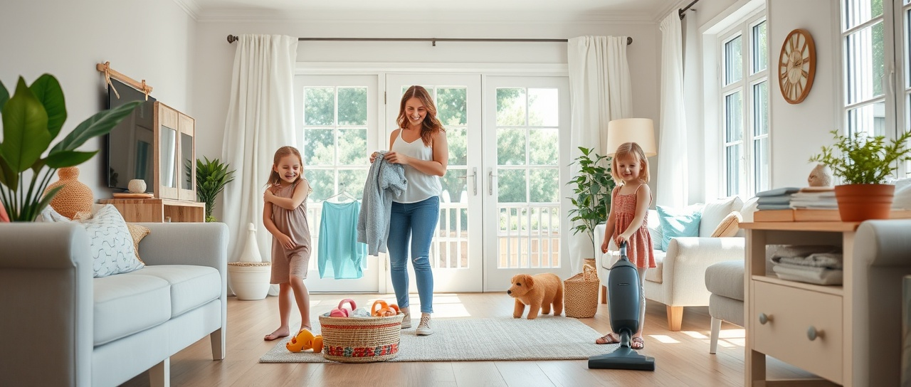 Summer Chaos or Summer Bliss? Why a Clean Home Matters When the Kids Are Home